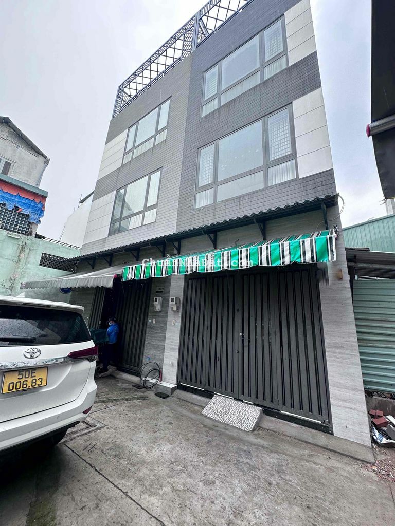 NHÀ MỚI 4 TẦNG BTCT NGUYỄN SƠN HẺM 6M GIÁ CHỈ 6 TỶ 5