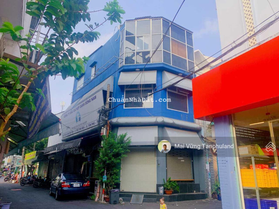 Bán nhà góc 2 mặt tiền hẻm Nguyễn Sơn 5mx12m, đúc 3 tấm, giá 7.2 tỷ, Phường Phú Thạnh, Quận Tân Phú