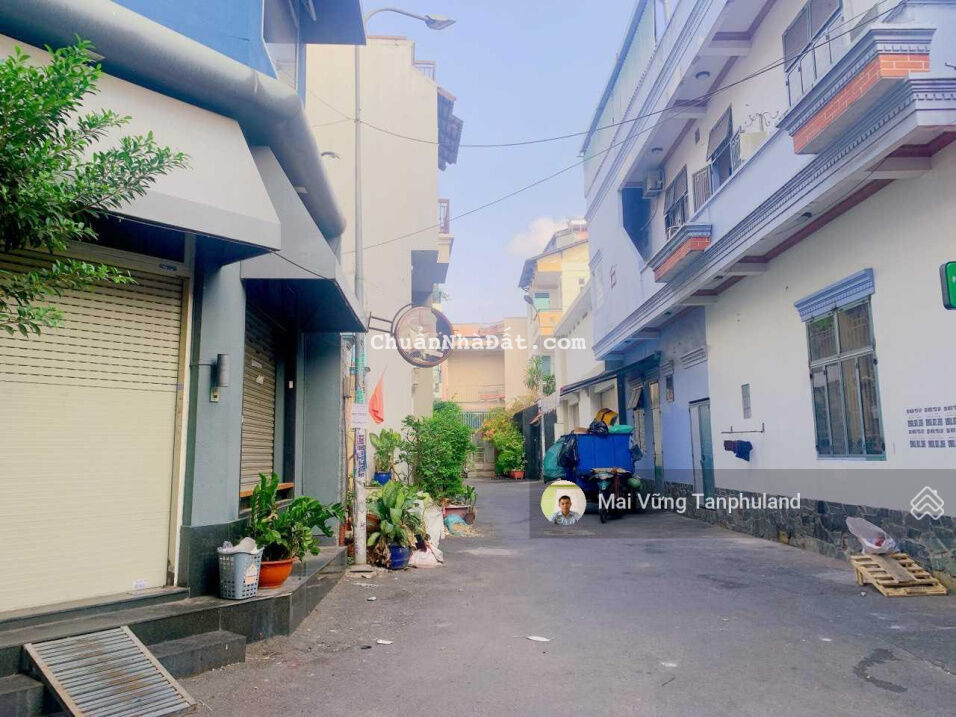 Bán nhà góc 2 mặt tiền hẻm Nguyễn Sơn 5mx12m, đúc 3 tấm, giá 7.2 tỷ, Phường Phú Thạnh, Quận Tân Phú