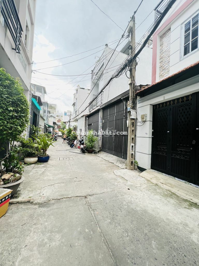 🔴 HẺM THÔNG XE TẢI – PHÚ THỌ HÒA (4MX16M, NH 8.8M)_ LẦU + ST ĐÚC BTCT