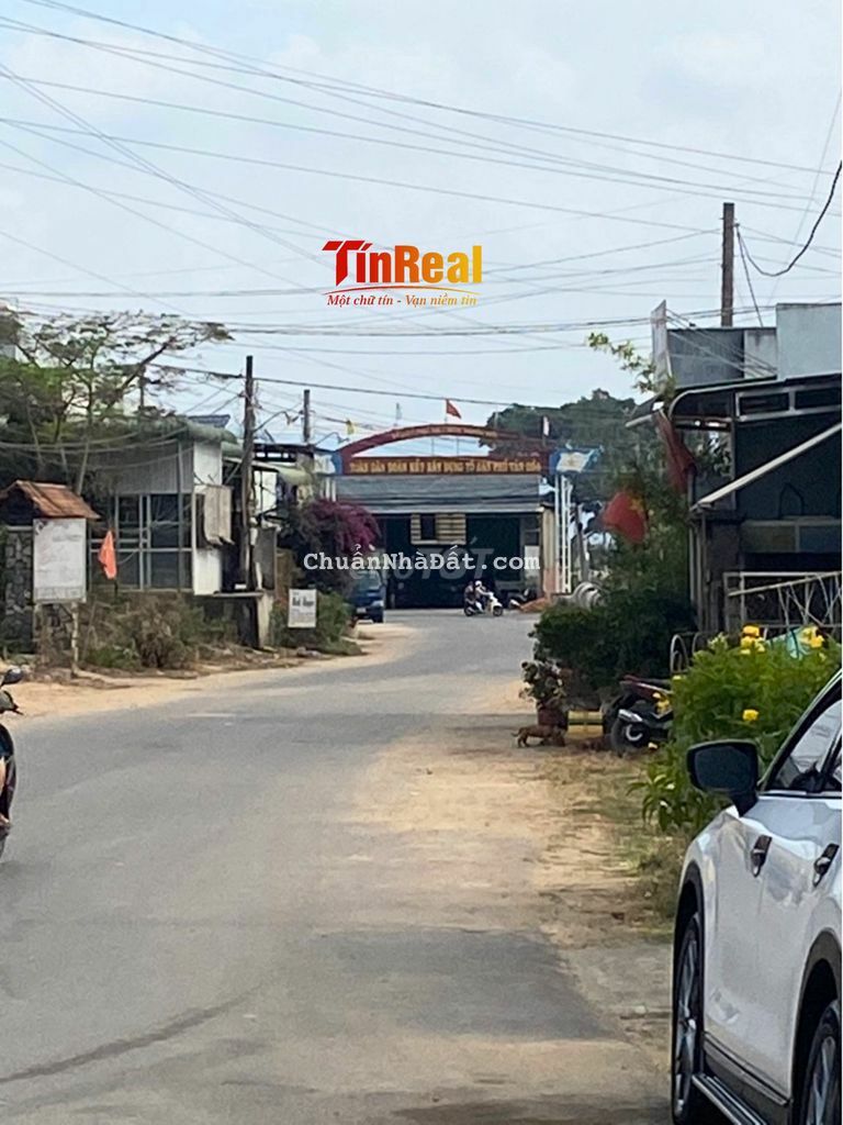 Nhà + Đất mặt tiền đường Đinh Tiên Hoàng, trung tâm thị trấn Thạnh Mỹ