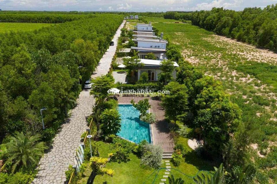 nhà vườn siêu đẹp gần biển Lộc An