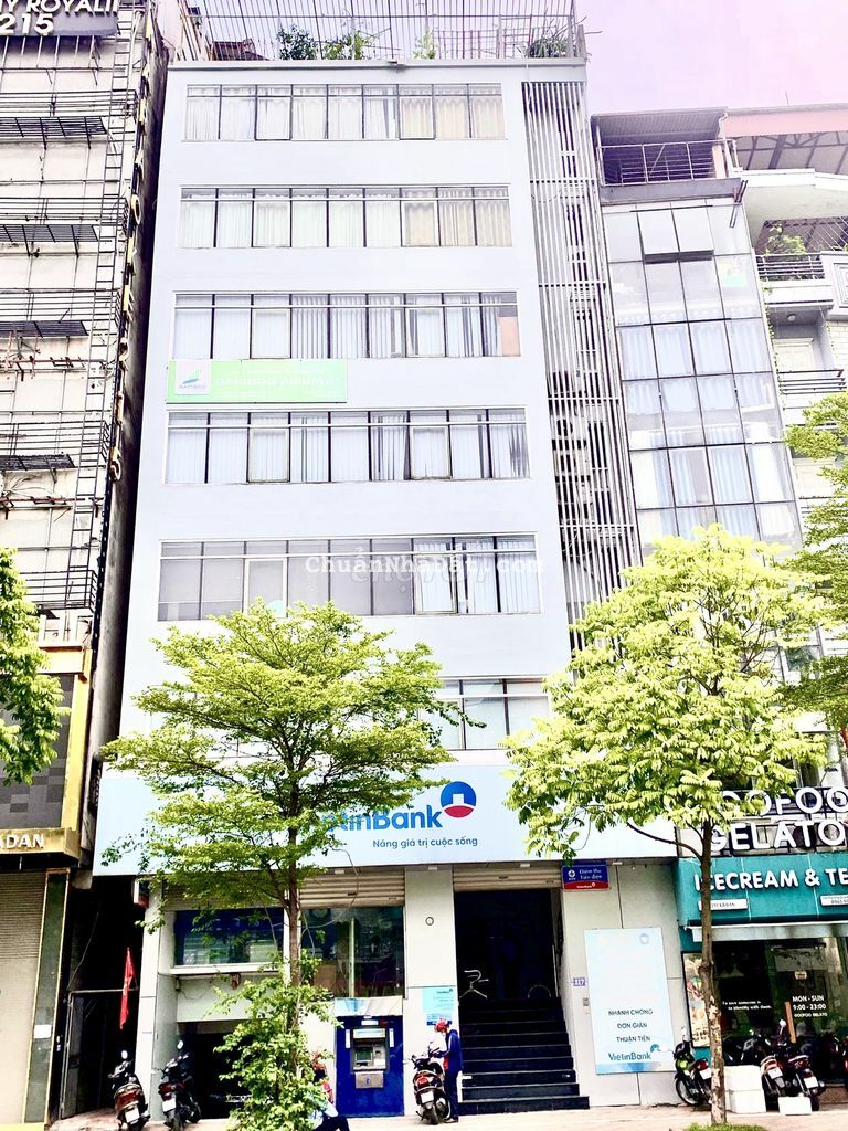 Bán nhà riêng mặt phố Tôn Đức Thắng, 145m2, Xây 7 tầng, sổ đỏ nở hậu