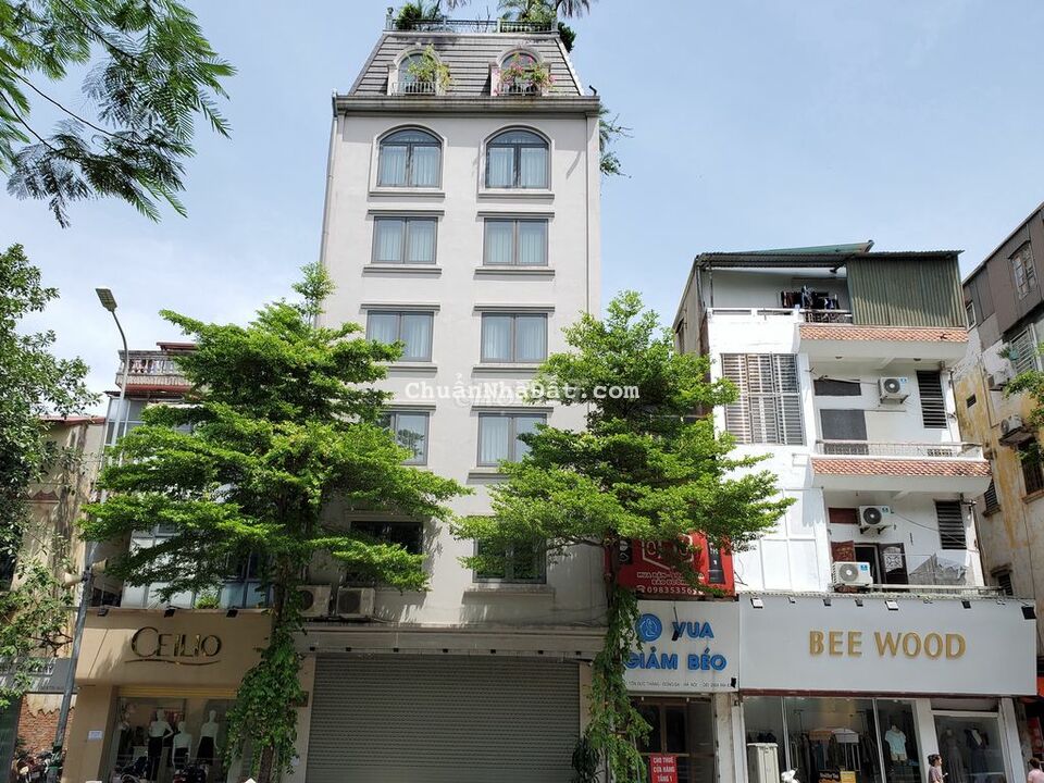 Không cho thuê, bán nhà mặt phố Xã Đàn, dt 89m2, mặt tiền 6.5m, 7 tầng