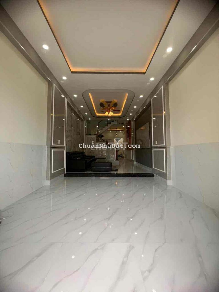 Nhà Xây Ở, 4x16 đã hoàn công, cách TL824 480m, cách Hóc Môn 5 phút