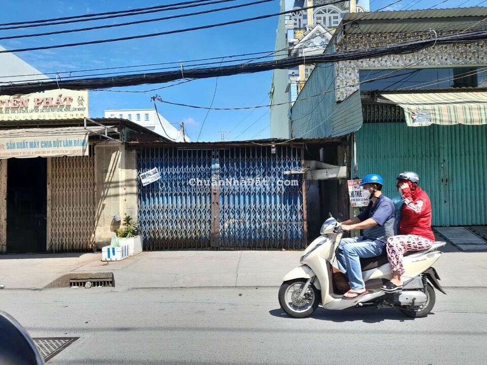 Kho nát mặt tiền an dương vương DT 9.2 x 62 full thổ giá 50 tỷ TL