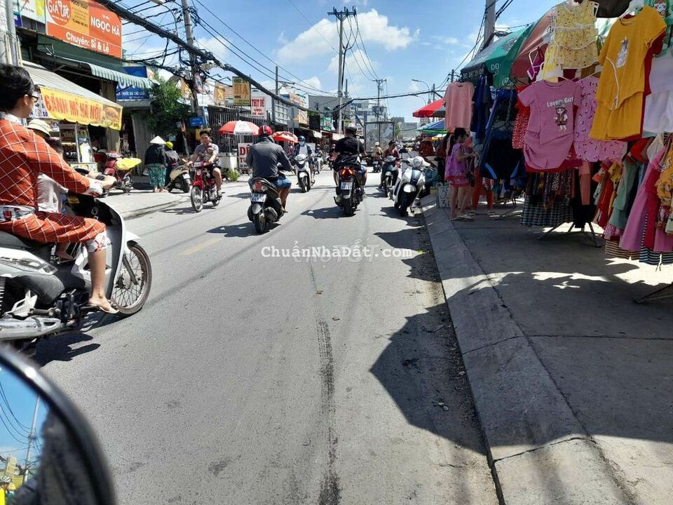 Kho nát mặt tiền an dương vương DT 9.2 x 62 full thổ giá 50 tỷ TL