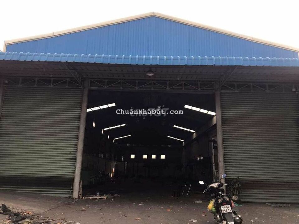 🏕1000M2 Xưởng mặt tiền Mỹ Phước_Tân Vạn cho thuê chỉ 50Tr/Th