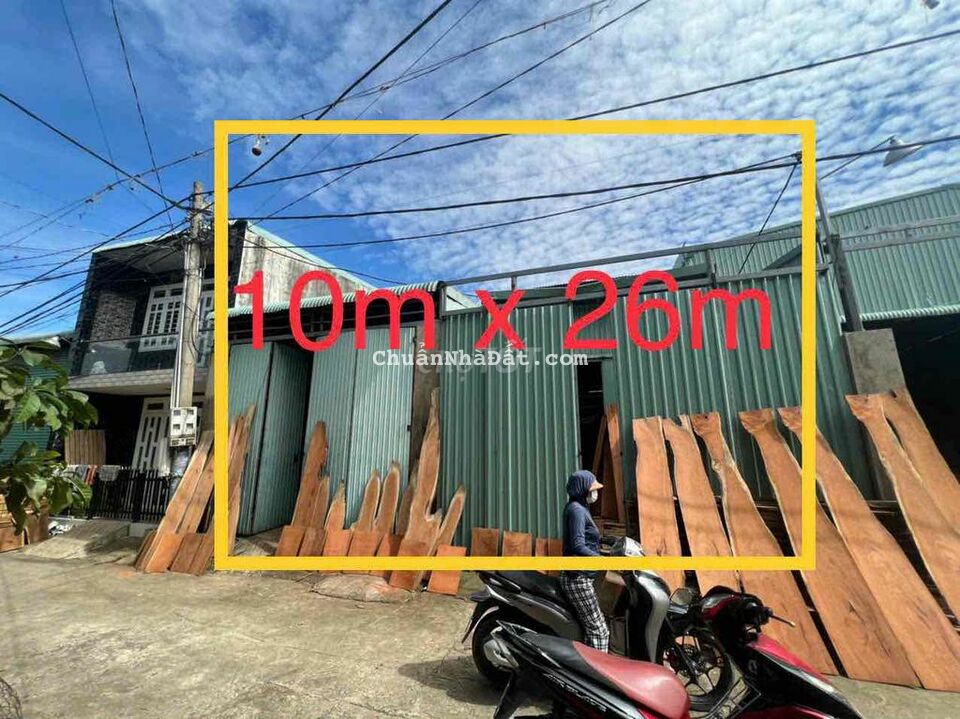 Bán đất tặng nhà xưởng hố nai 3 260m2