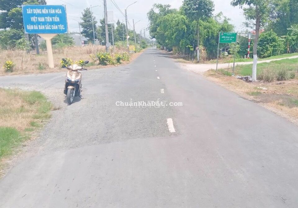 Đất 4.5x18 thổ cư KDC chợ xã Thới Tân Huyện Thới Lai Đất 4.5x18 thổ cư KDC chợ xã Thới Tân Huyện Thới Lai