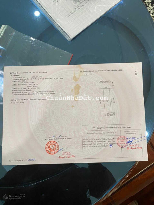 Bán đất tại Bãi Huyện Vân Tra, An Đồng, An Dương, Hải Phòng