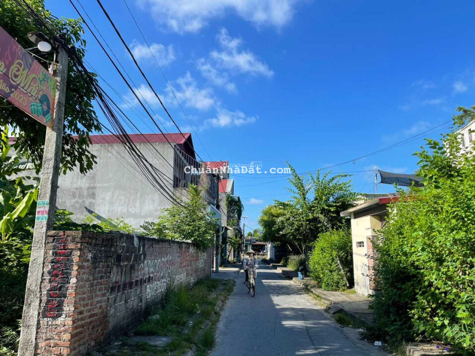 Bán lô đất mặt đường Hoàng Dương, Cái Tắt, An Dương, Hải Phòng