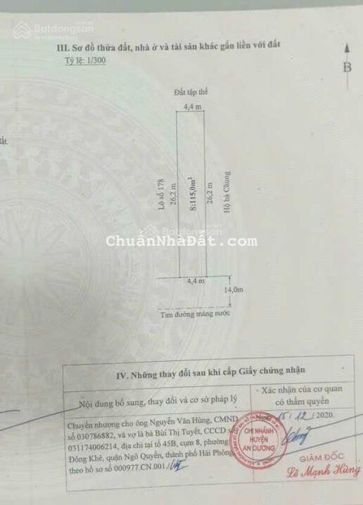 Siêu phẩm đất đường Máng Nước, An Dương giá chỉ 45tr/m2. LH 0979087664