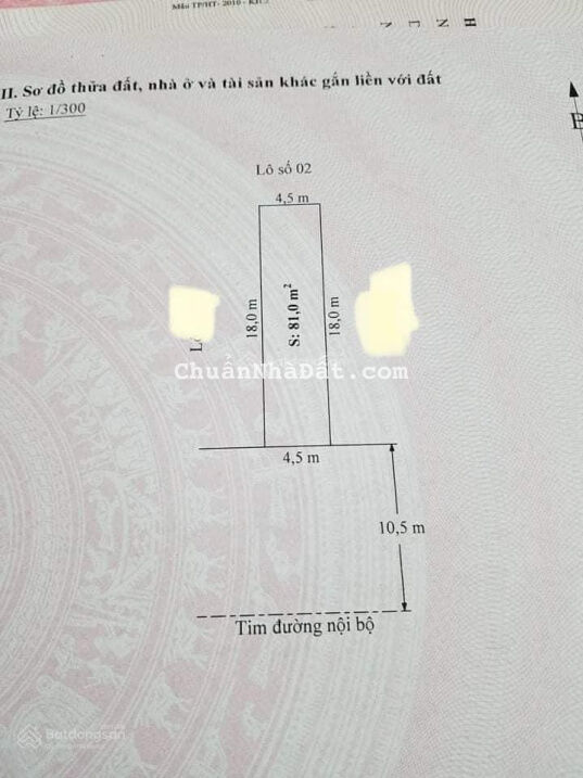 Bán đất tại tái định cư Bạch Mai, Đồng Thái, An Dương, Hải Phòng