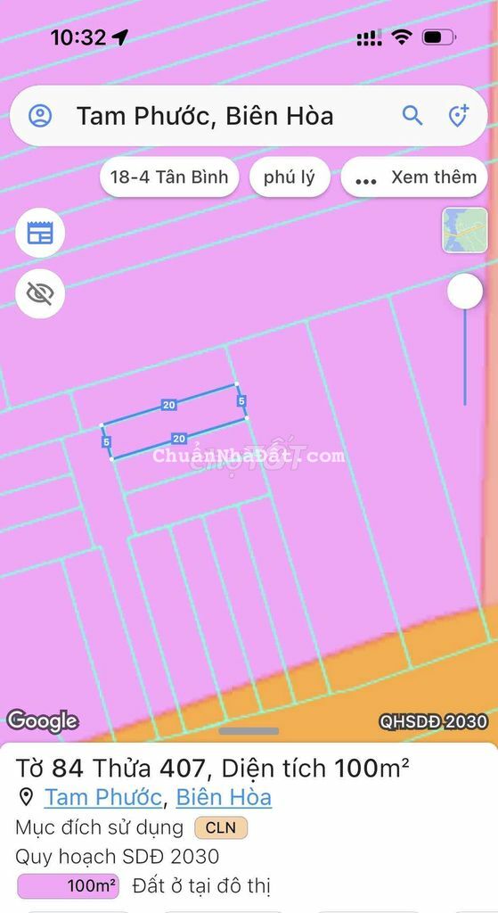 Cần tiền bán gấp lô đất QL 51, P.Tam Phước, TP.Biên Hoà Cần tiền bán gấp lô đất QL 51, P.Tam Phước, TP.Biên Hoà