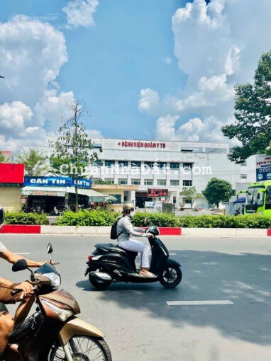 Bán đất 103m2 thổ cư kinh doanh, cách đường lớn Nguyễn Ái Quốc 40m. Đối diện BV 7B (hướng Tây)
