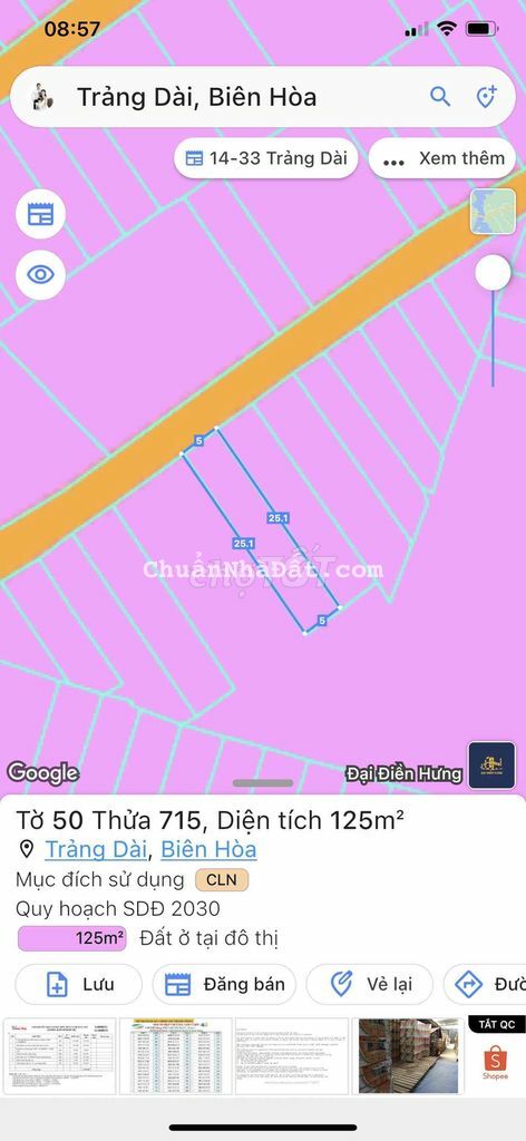 ĐẤT SỔ RIÊNG GIÁ TỐT TP BIÊN HOÀ