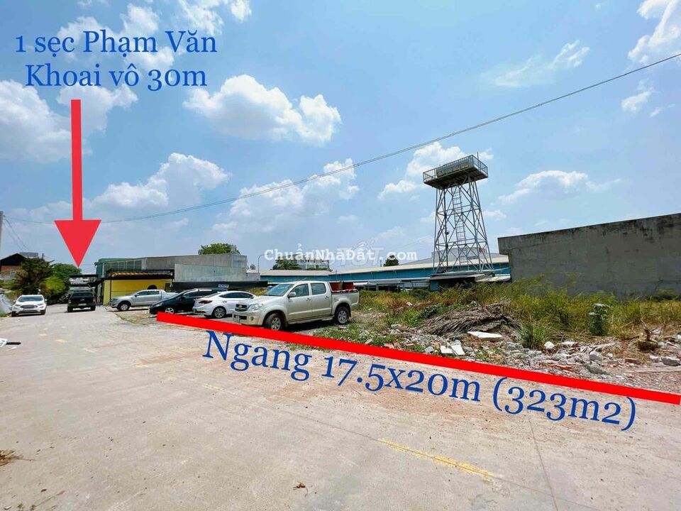 Bán lô biệt thự Ngang 17.5m Ngay Vòng Xoay Tân Hiệp