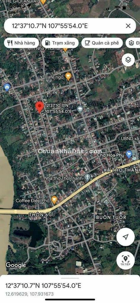 ĐẤT ĐẦU TƯ SAU CHỢ HÒA PHÚ - 💰💰 450 TRIỆU