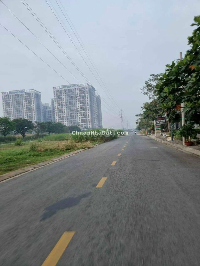 Nền đất 100m2 ngay mặt đường 52m vào khu Lovera Vista, 7.2 tỷ - SHR