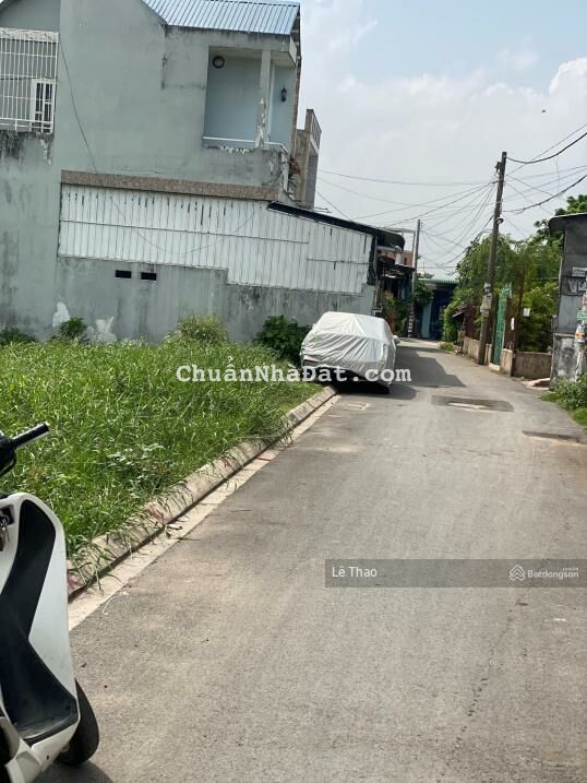 Kẹt tiền nên cần bán lô đất ngay UBND xã Hưng Long, MT Đoàn Nguyễn Tuấn, SHR, 633tr/75m2 đường 12m