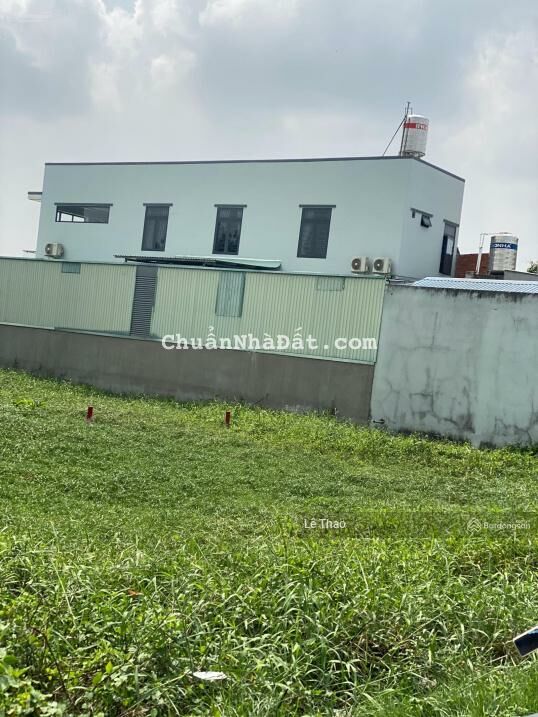 Kẹt tiền nên cần bán lô đất ngay UBND xã Hưng Long, MT Đoàn Nguyễn Tuấn, SHR, 633tr/75m2 đường 12m