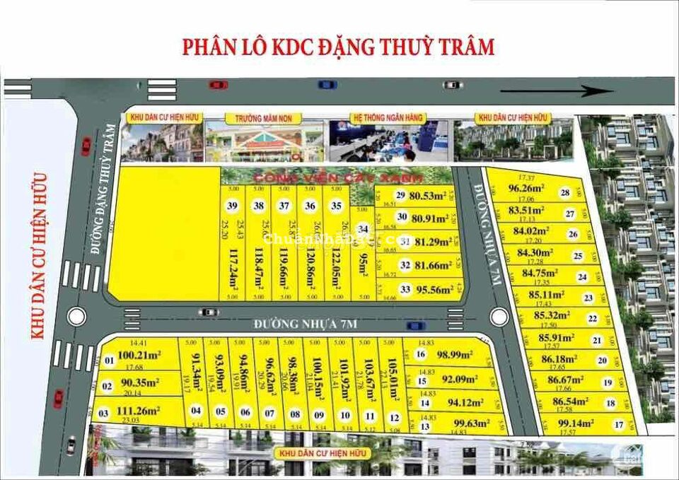 DỰ ÁN KDC ĐẶNG THUỲ TRÂM,BÌNH THẠNH-GIÁ:3.65TỶ SHR