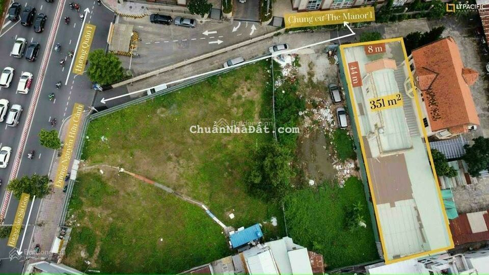 Bán khuôn đất đường Nguyễn Hữu Cảnh, P22, Q. Bình Thạnh: DT 350m2(8x45m) XD cao 15 Tầng Bán khuôn đất đường Nguyễn Hữu Cảnh, P22, Q. Bình Thạnh: DT 350m2(8x45m) XD cao 15 Tầng