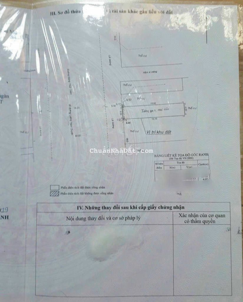 Mặt tiền kinh doanh Đường 30m *4x20m* Đặng Thùy Trâm  Bình Thạnh 14 tỷ