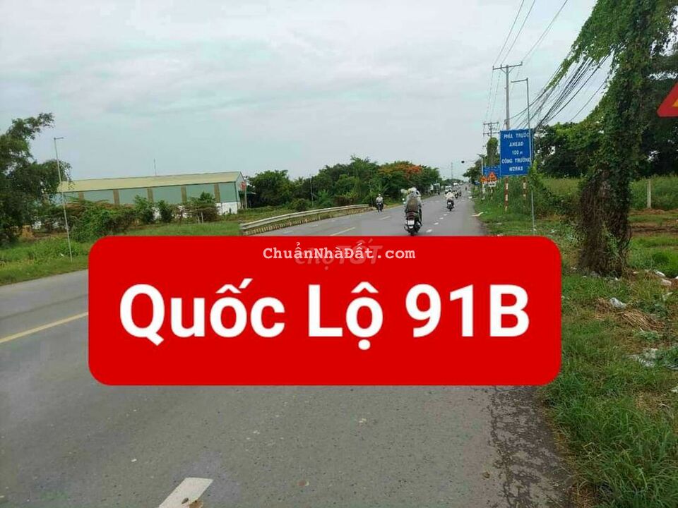 BÁN ĐẤT SIÊU ĐẸP MẶT TIỀN QUỐC LỘ 91B- BÌNH THỦY, TP CẦN THƠ