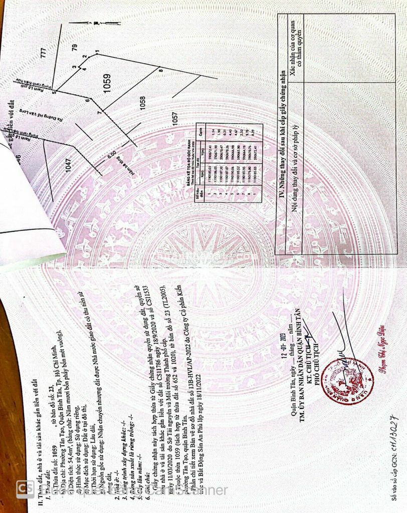 Đất Sổ Hồng Riêng 1ty950 ở 117 Hồ Văn Long, Tân Tạo, Bình Tân