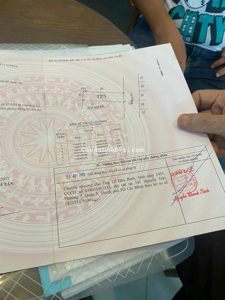 Đất mặt tiền đường số 1