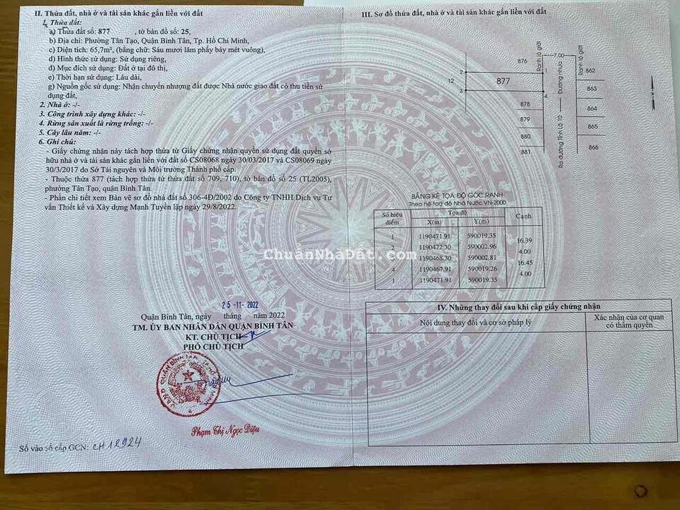 đất thổ cư hẻm 7m có lề [4x16,5]-hẻm 1870 tỉnh lộ 10