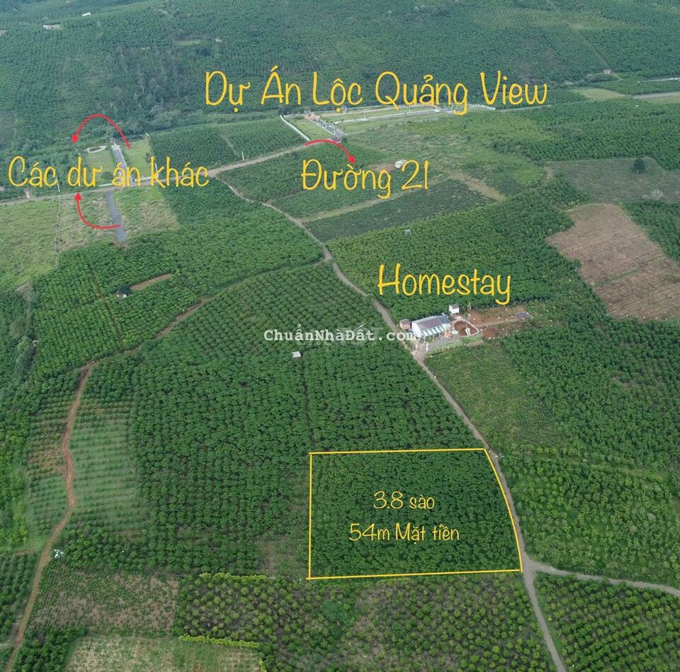 Bán thu hồi vốn lô đất đường 21 Lộc Quảng, Bảo Lâm
