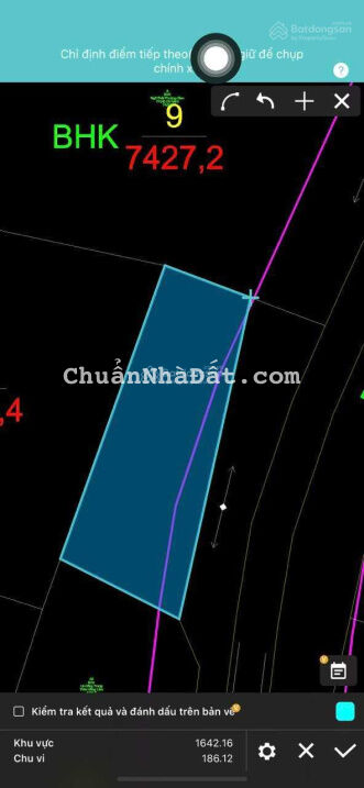 1678,4m2 đất ngay MT đường DT716 nối thẳng xuống biển, MT đường dài đến 75m, cách biển chỉ 10phút