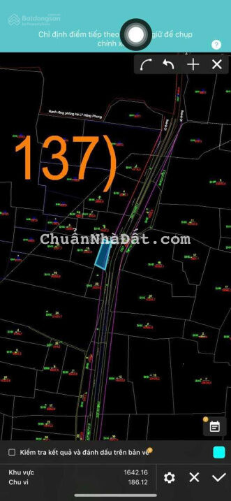 1678,4m2 đất ngay MT đường DT716 nối thẳng xuống biển, MT đường dài đến 75m, cách biển chỉ 10phút