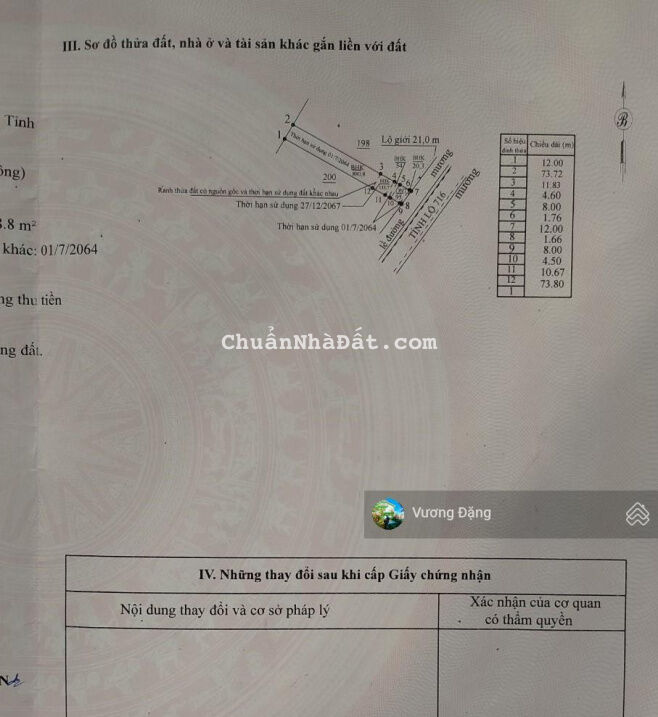 Cần bán 2382m2 có 190m2 thổ cư mặt tiền đường 716 Hòa Thắng view biển giá đầu tư - LH 034.430.6879 Cần bán 2382m2 có 190m2 thổ cư mặt tiền đường 716 Hòa Thắng view biển giá đầu tư - LH 034.430.6879