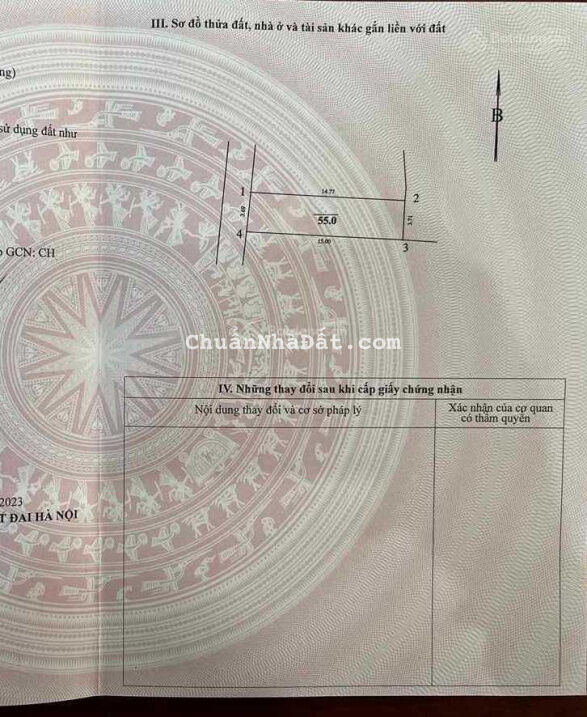 Bán đất Liên Mạc 55m2 đất, ngõ thông, trước nhà rộng, gần phố, giá chào 2.25 tỷ