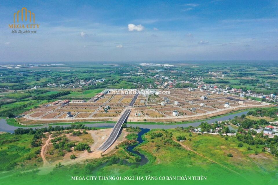 Bán đất trung tâm thị xã Bến Cát dự án Mega City chỉ từ 1 tỷ