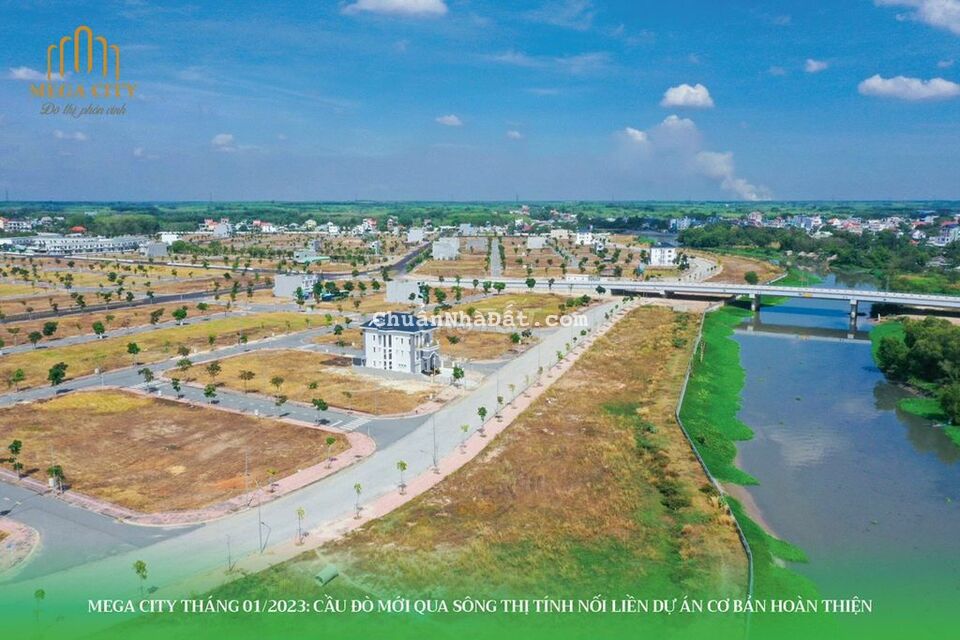 Bán đất trung tâm thị xã Bến Cát dự án Mega City chỉ từ 1 tỷ