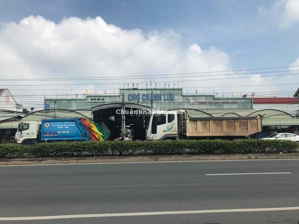 Bán đất ngay mặt tiền dt 741 Bến Cát giá chỉ 580 triệu