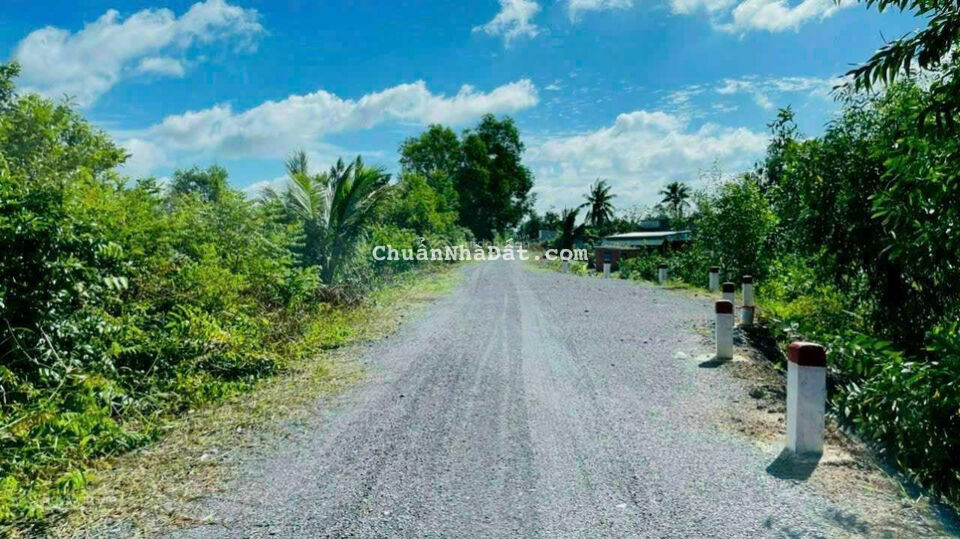 Đất vườn mặt tiền kênh lớn gần đường nhựa giá yêu thương đầu tư cũng khá tốt
