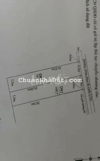 Xả hai nền thổ, xe hơi, 5.5x28m, chỉ 750tr Xả hai nền thổ, xe hơi, 5.5x28m, chỉ 750tr