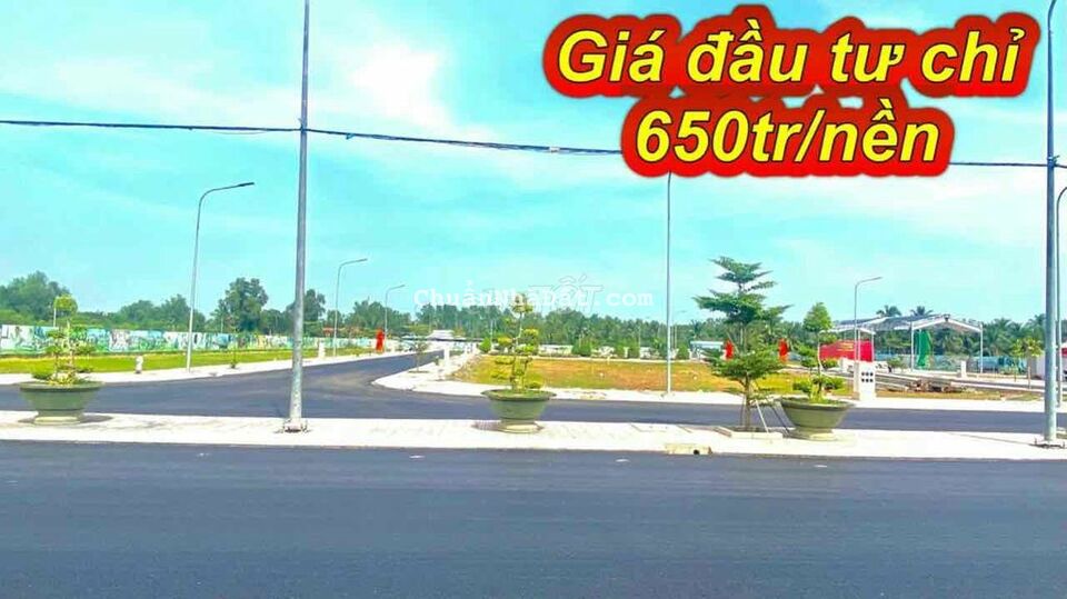 CƠ HỘI ĐẦU TƯ CÓ 102 - 650TR/NỀN 90m2 - NGAY ĐƯỜNG VÀNH ĐAI III