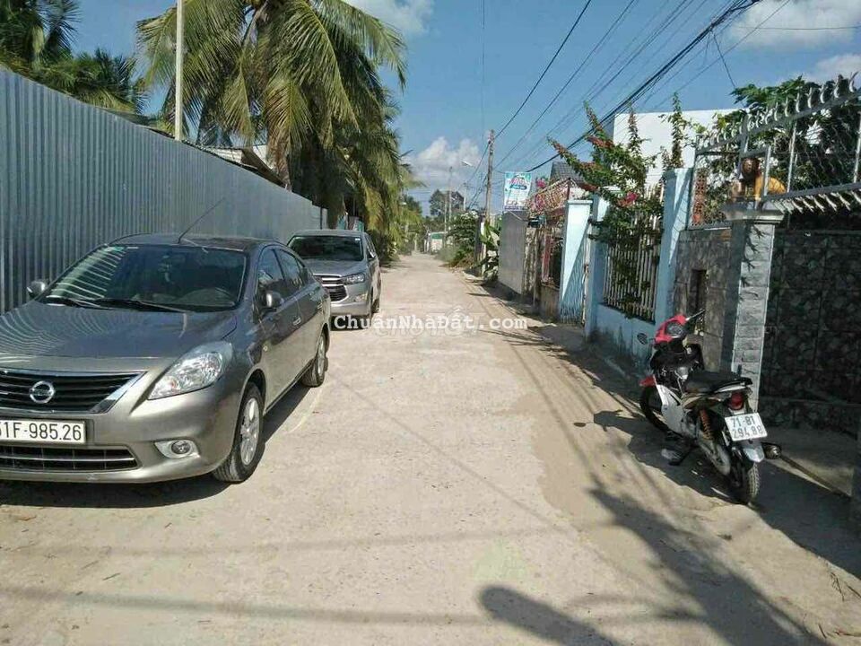 Bán nền gốc hai mặt đường xe oto 16 chỗ tận đất P.8, TP Bến Tre Bán nền gốc hai mặt đường xe oto 16 chỗ tận đất P.8, TP Bến Tre