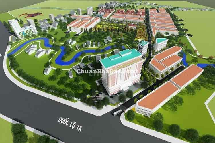 Nền đẹp QL1A gần trường ĐH Võ Trường Toản, KDC Tây Đô Ecopark