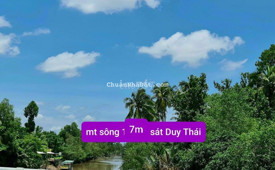 NỀN 7X28M CÓ 118M THỔ GIÁP SÔNG ANHIỆP OTO 7C VIVU