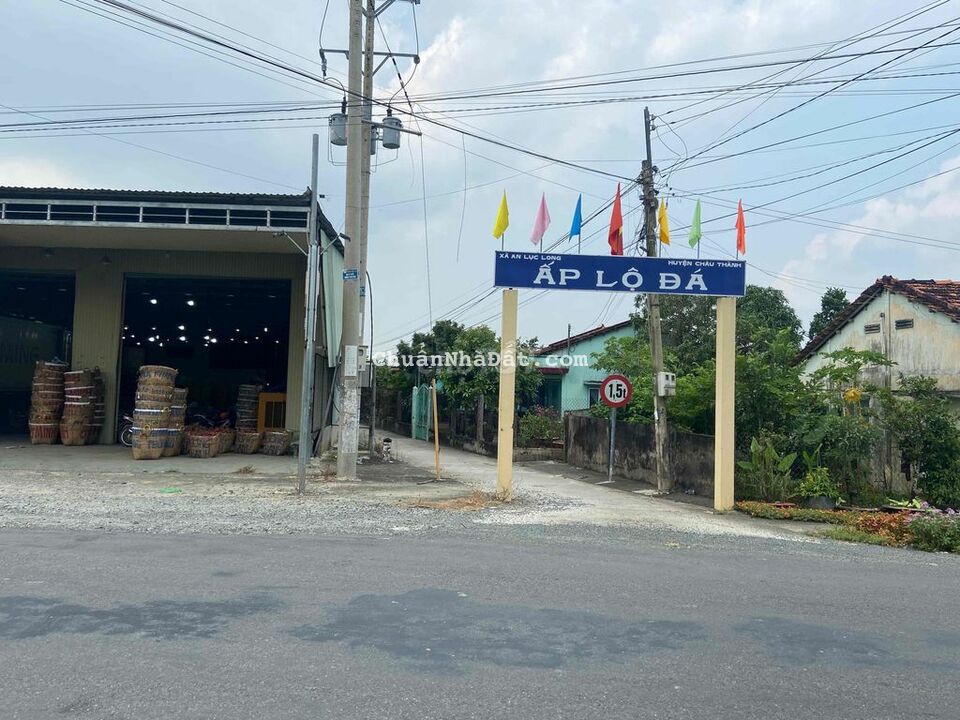 Đất thổ Châu Thành 2 mặt tiền 146m2 đẹp tốt ngộp