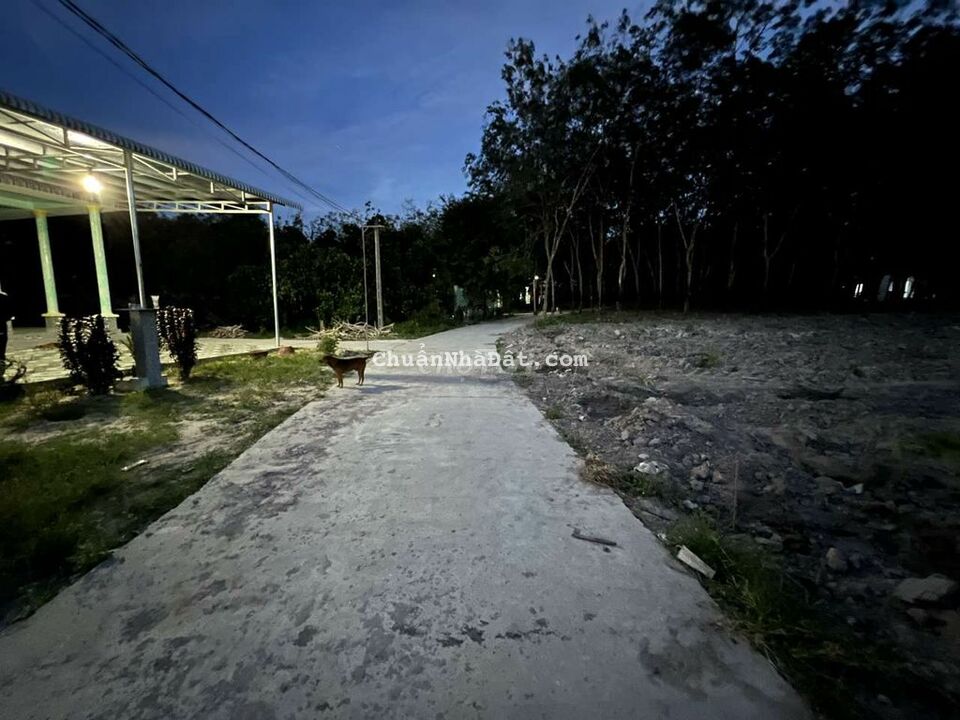 Bán lô nở hậu 40m tc 180m² sổ sẵn gần KCN lớn giá rẻ chỉ 1,3ty dân đ