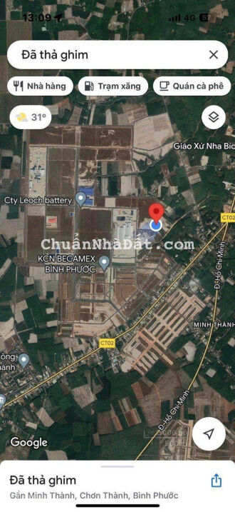 Xuất hiện lô siêu rẻ MT đường Số 29 vành đai Becamex Minh Thành, Chơn Thành, Bình Phước, giá 580tr